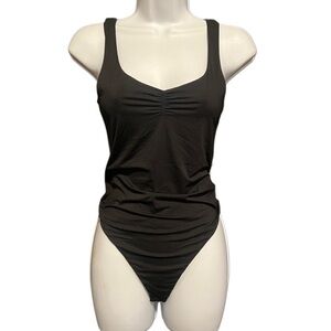 Aeropostale Seriously Soft Black Bodysuit 
Size Medium